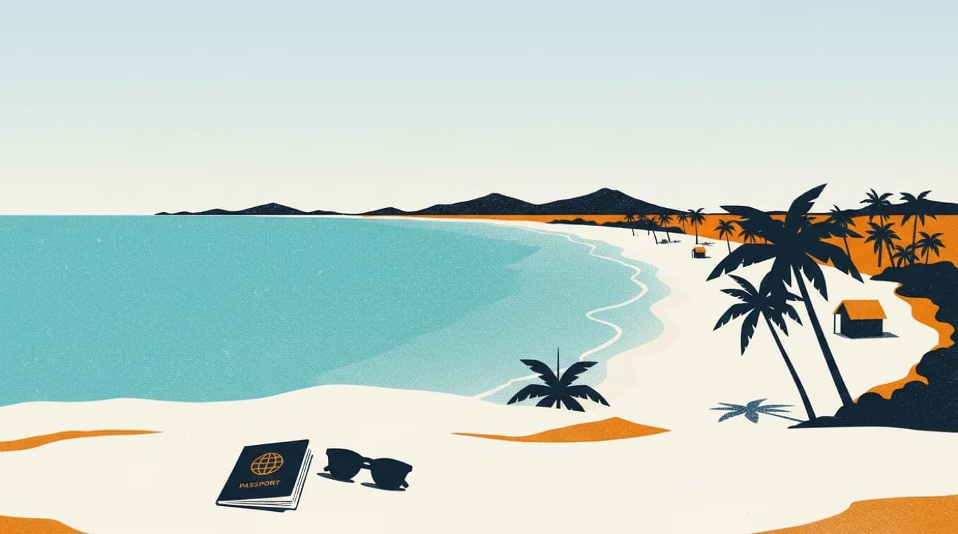 Anguilla illüstrasyonu