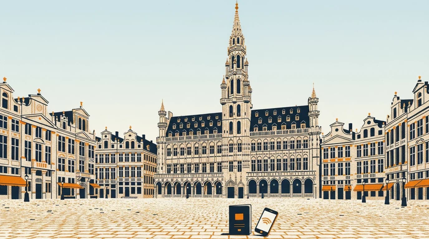 Illustration Belgien