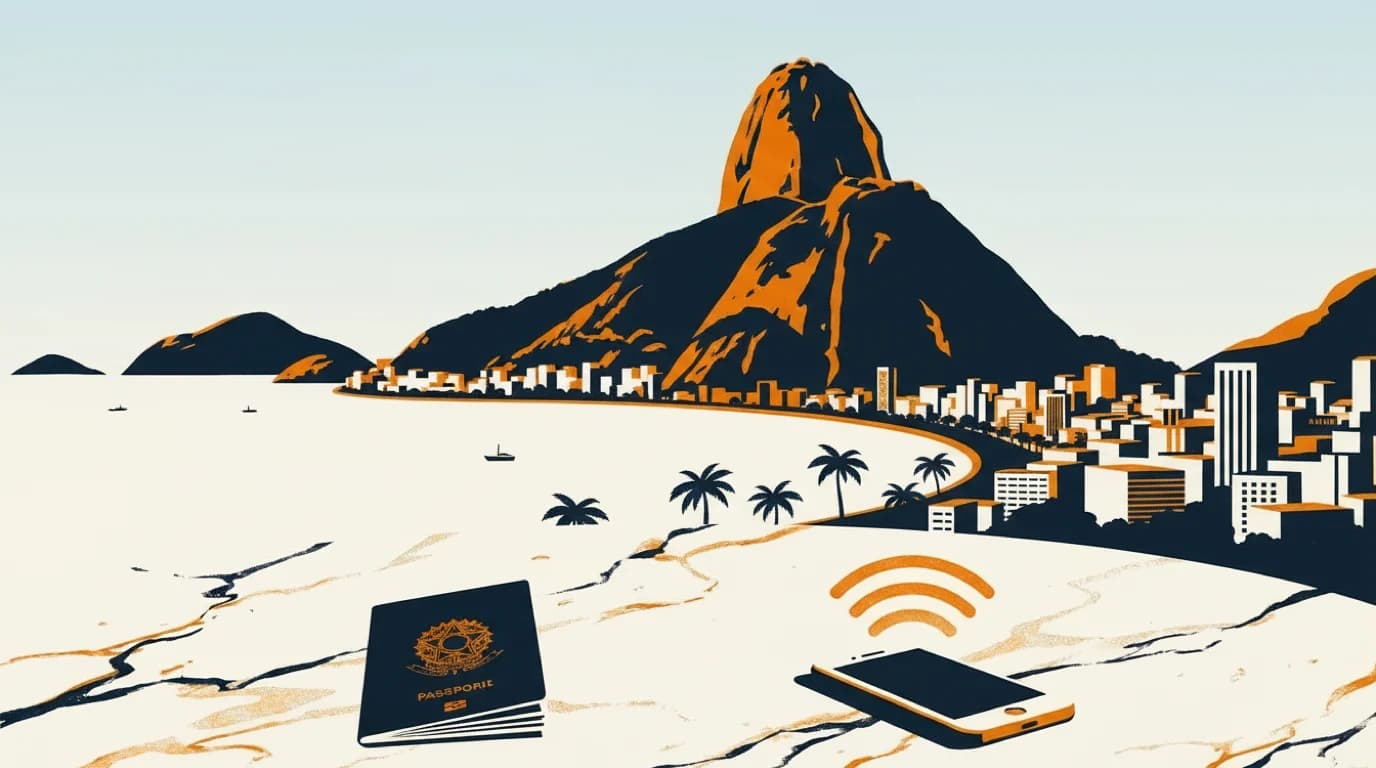 Brazil illustration