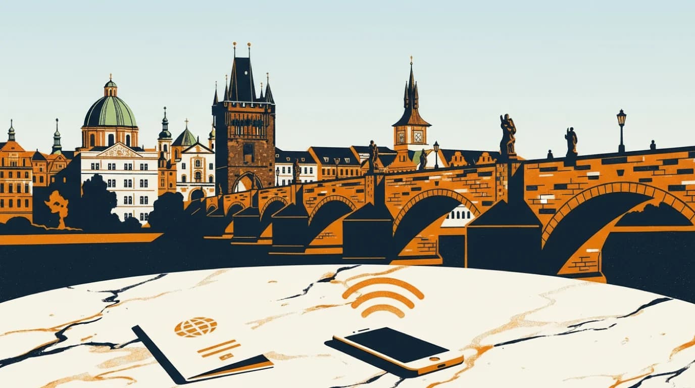 Illustration Tschechien