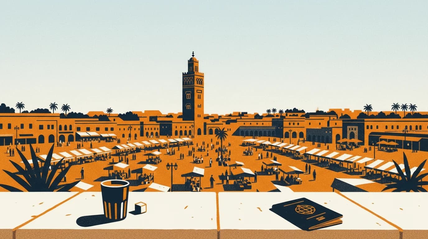 Morocco illustration