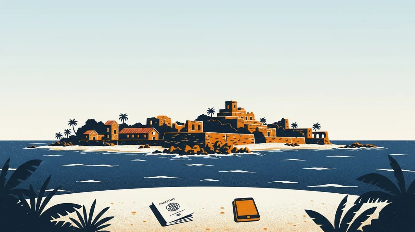 French Guiana illustration