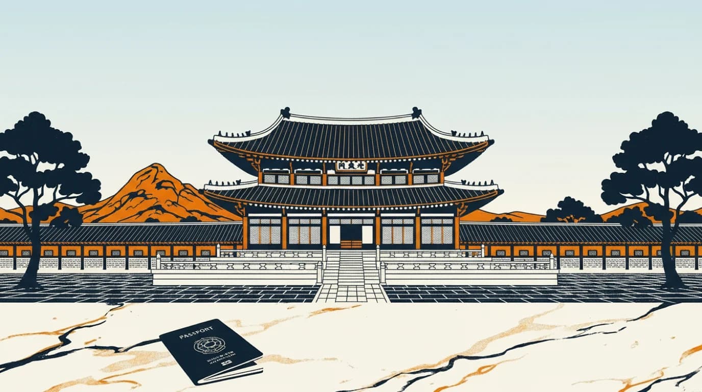 Illustration Südkorea