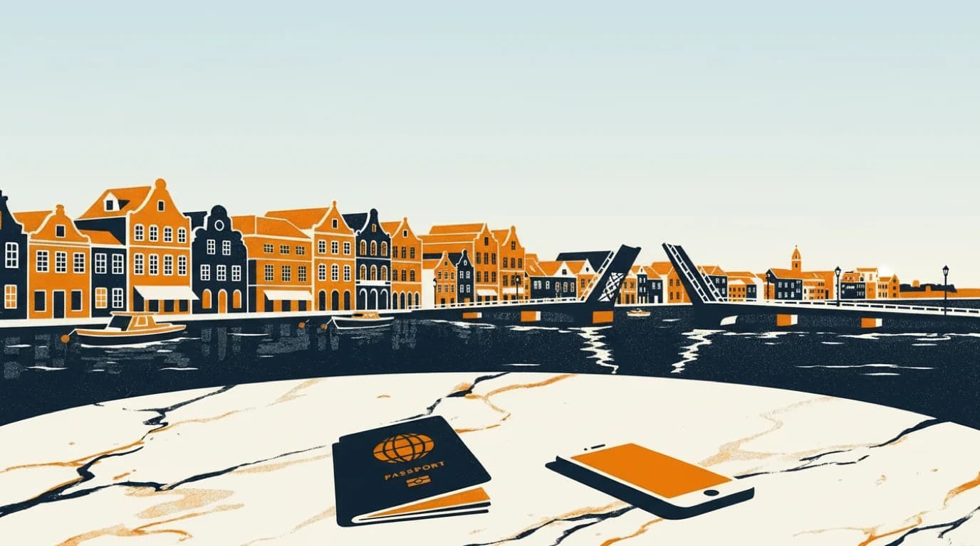 Caribbean Netherlands illustration