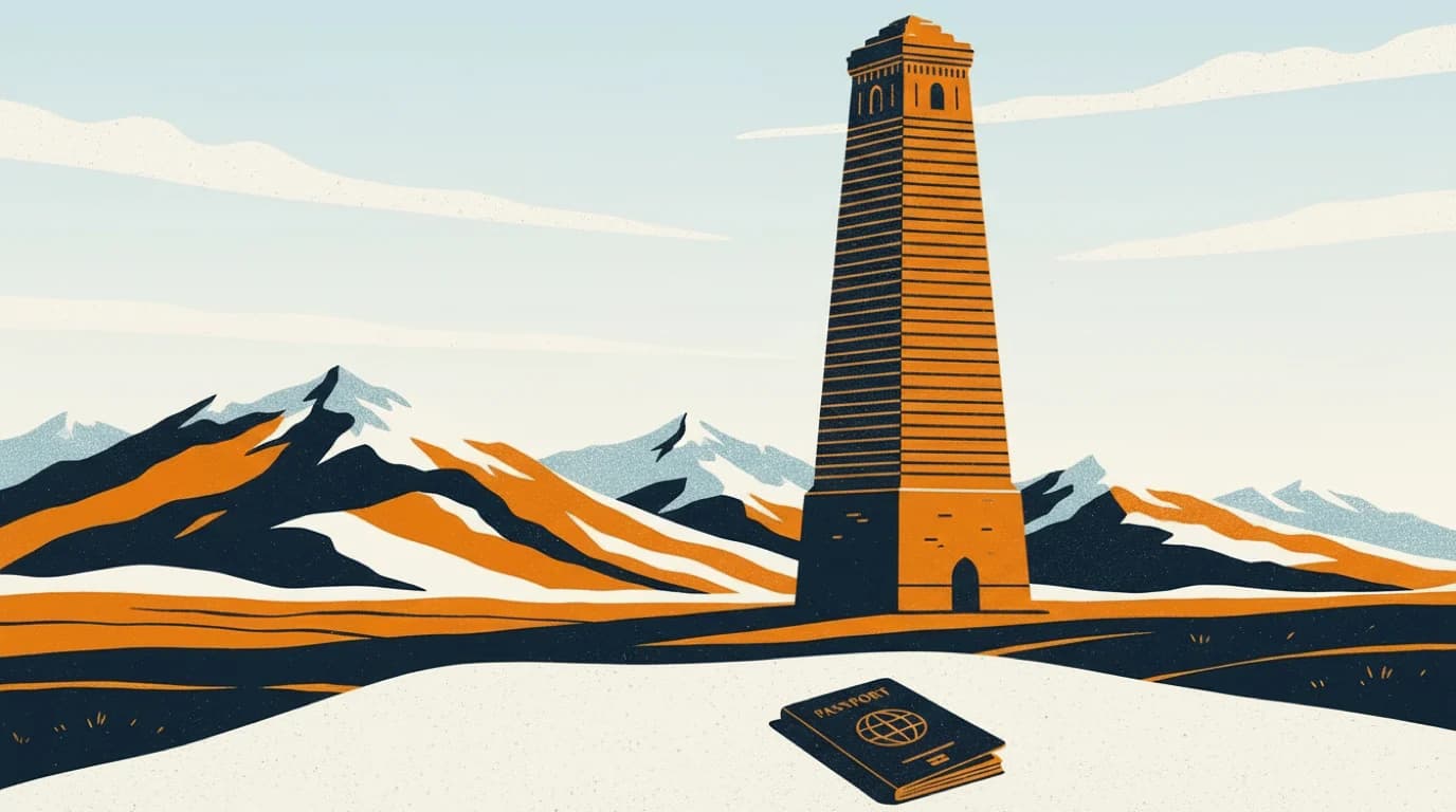 Kyrgyzstan illustration