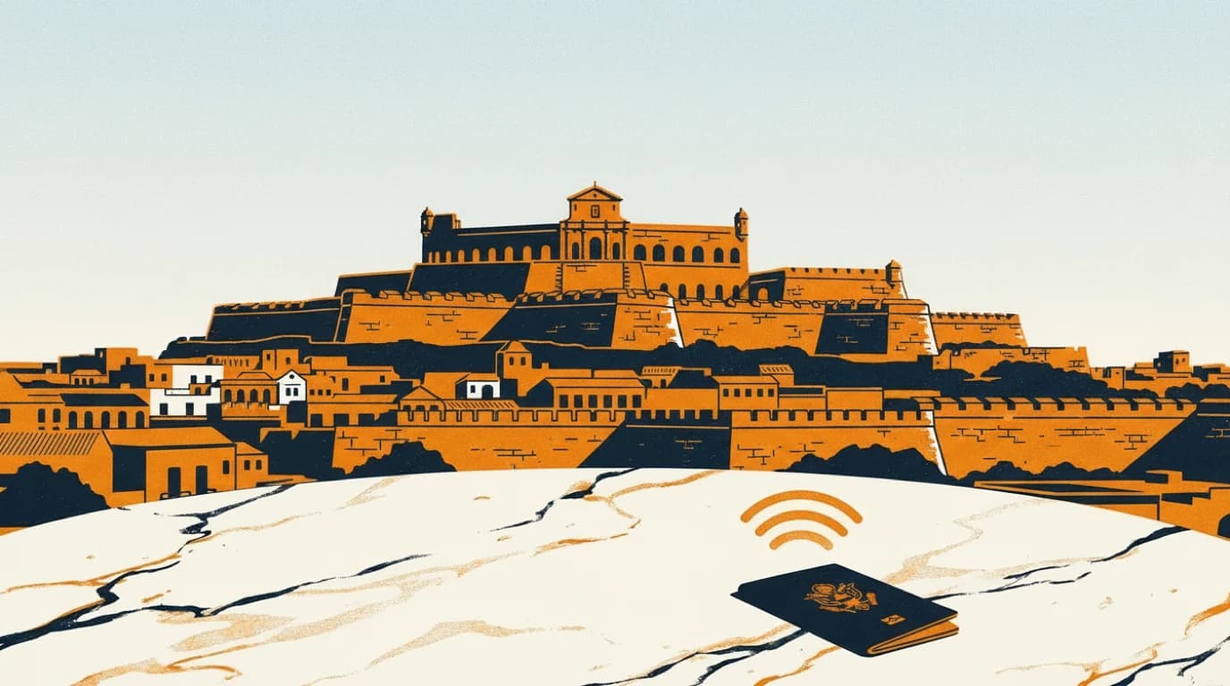 Colombia illustration