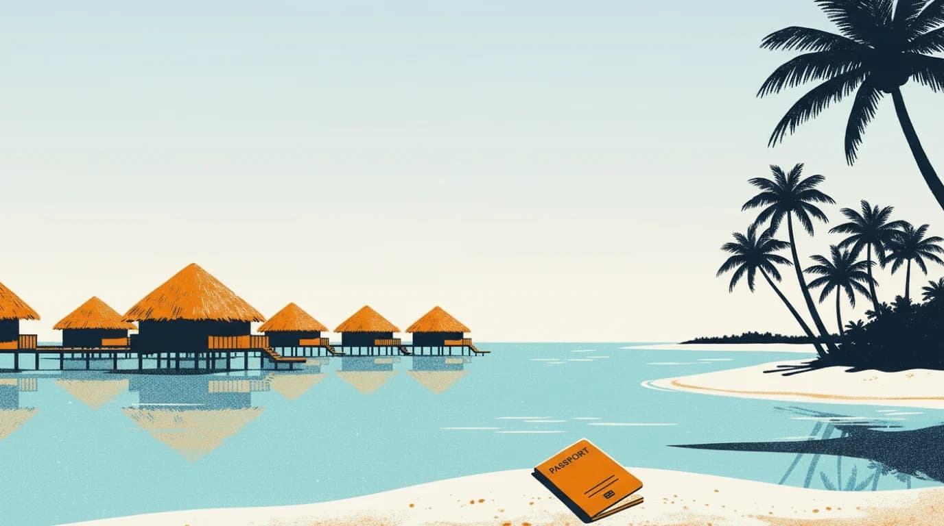 Illustration Malediven