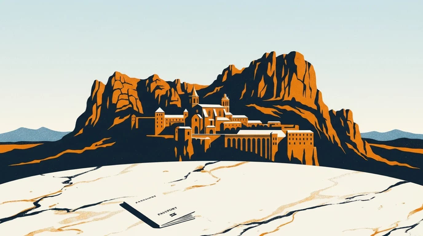 Montserrat illüstrasyonu