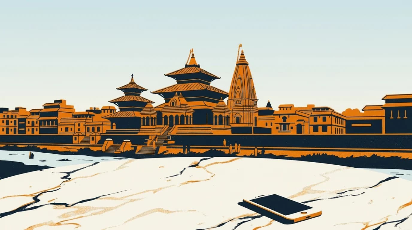 Nepal illüstrasyonu