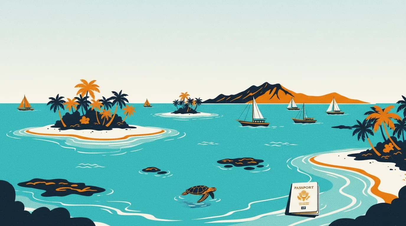 Illustration St. Vincent und die Grenadinen