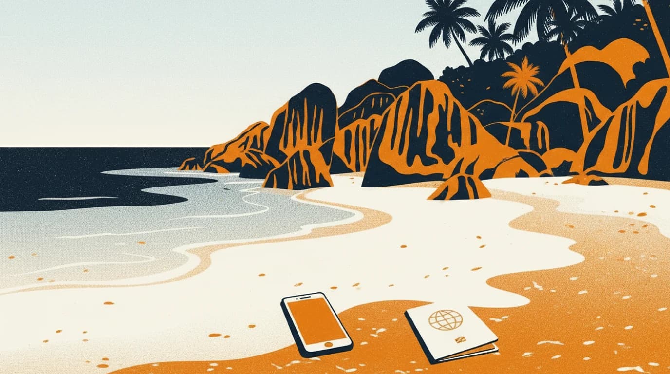 Illustration Seychellen