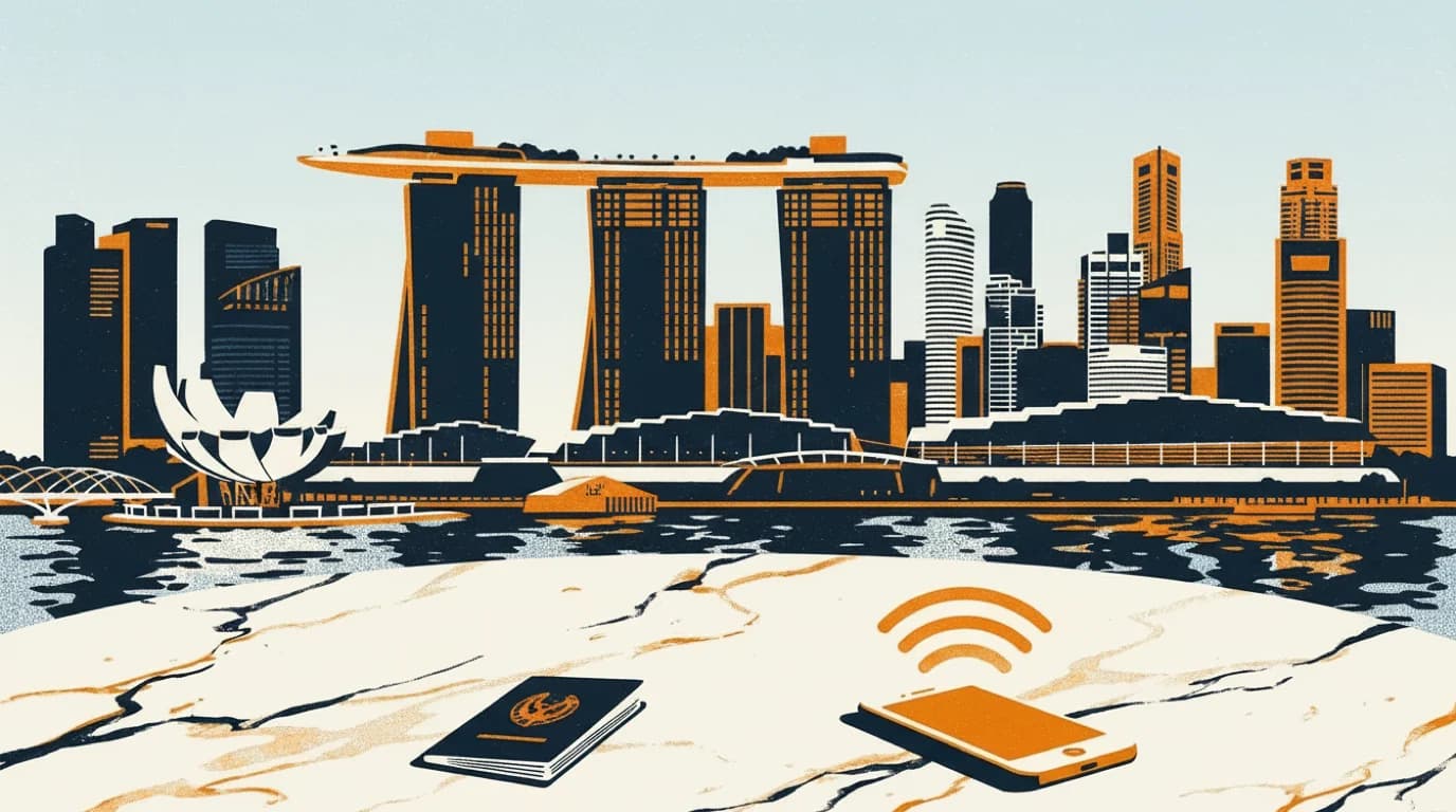 Singapore illustration