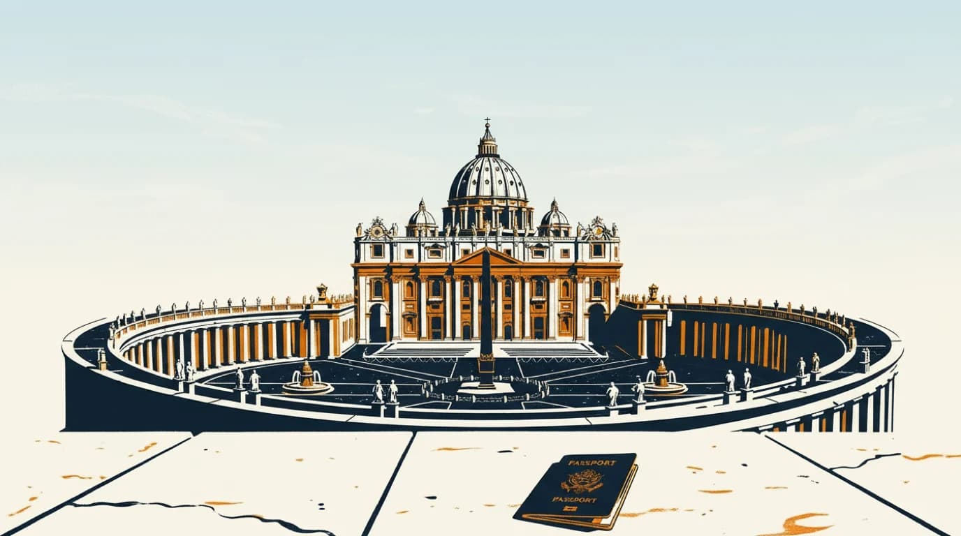 Illustration Vatikanstadt
