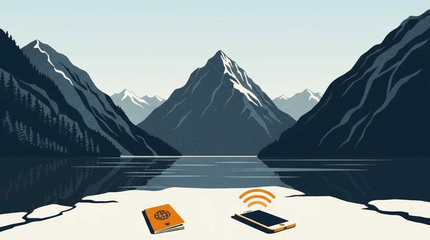 Illustration Neuseeland