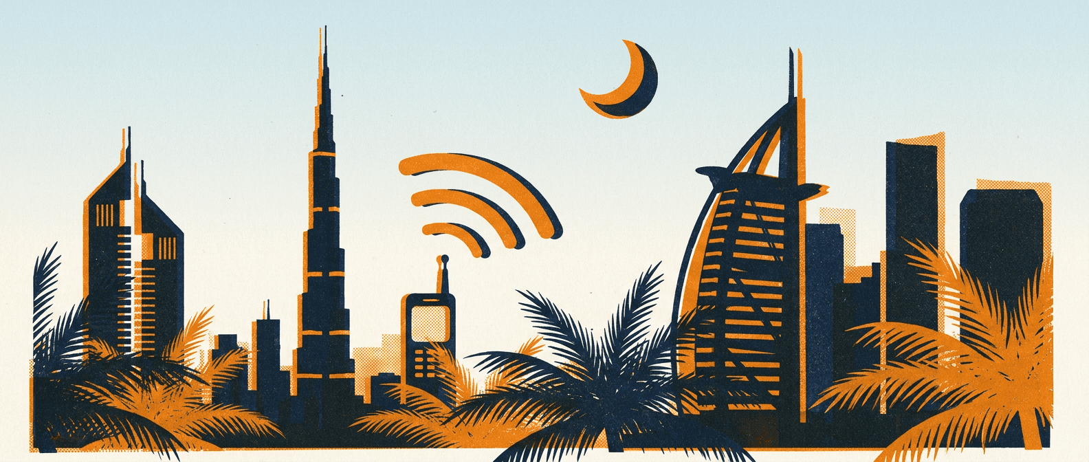 Illustration Vereinigte Arabische Emirate