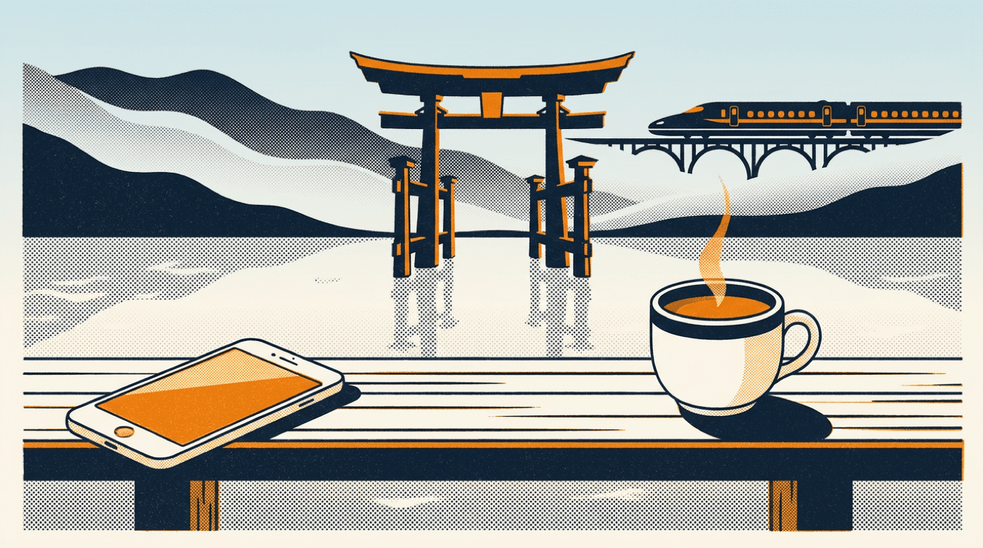 Japan illustration